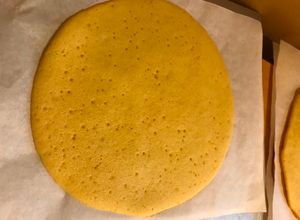 Una foto de Panqueques para torta