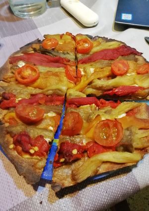 Una foto de Pizza casera
