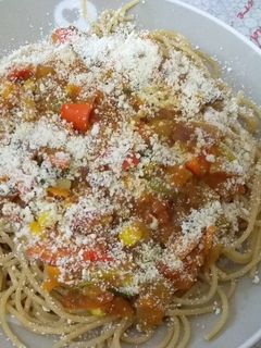 Φωτογραφία της συνταγής Spaghetti με σάλτσα λαχανικών