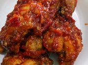 Gambar ayam bakar bumbu merah