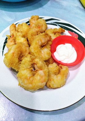 Foto resep Udang goreng tepung simple sederhana