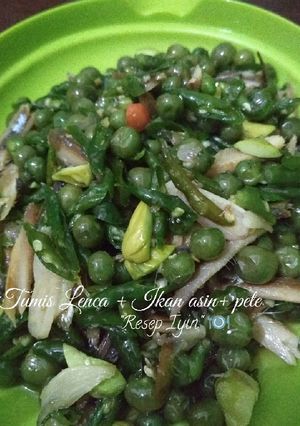 Foto resep Tumis Lenca Ikan Asin dan Pete