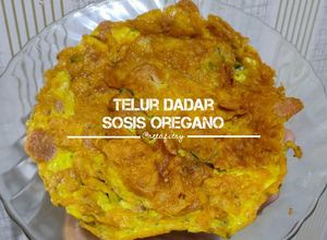 Foto resep Telur Dadar Sosis Oregano