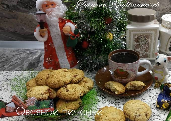 Печенье Овсяное Новогоднее Печенье Овсяное Новогоднее