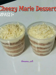 Foto resep Cheezy Marie Dessert MPASI 1+