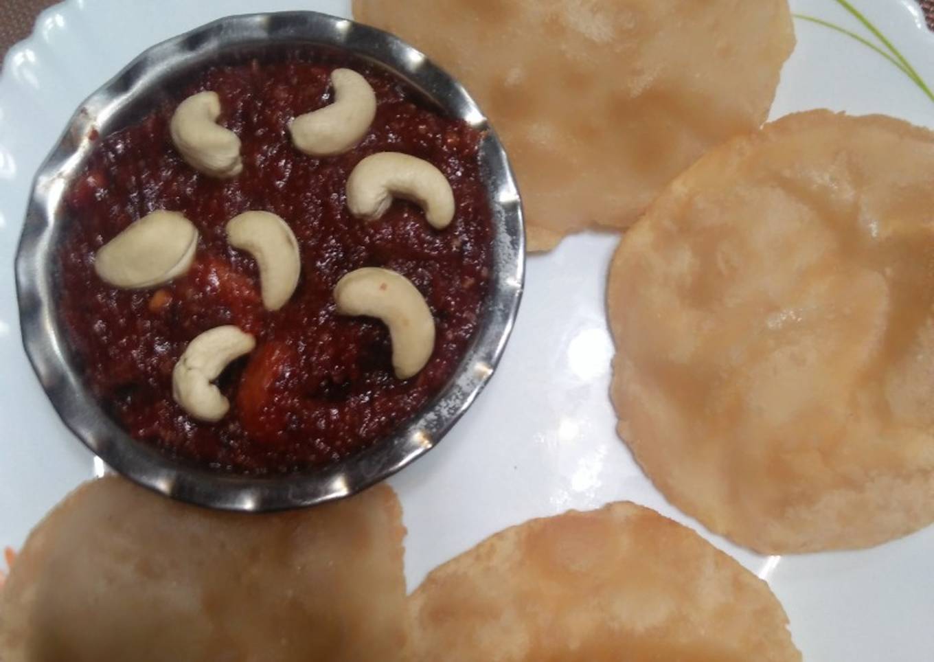 Beetroot carrot halwa