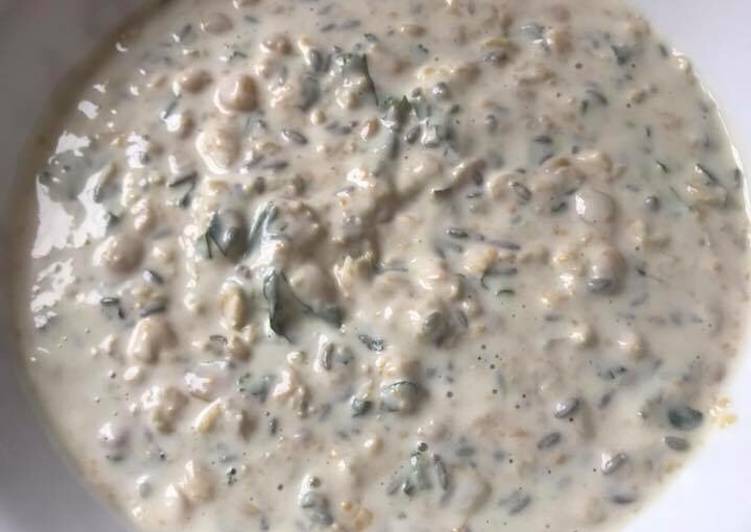 Easiest Way to Make Ultimate Chana daal raita (split gram peas)