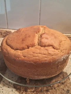 Una foto de Torta blanca