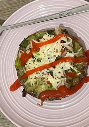 Foto resep Martabak macaroni bayam