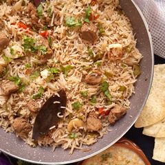 Veg pulao A picture of Veg pulao.