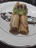 Crispy Chicken Tinga Tacos