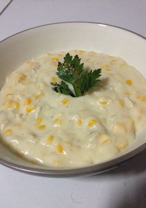 Foto resep Sup Krim Ayam Jagung