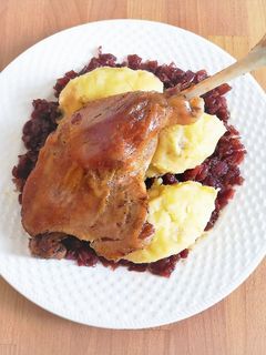 Sült libacomb recept fotója