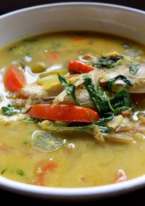 Foto resep Kuah Asam Kuning Ikan Kerapu