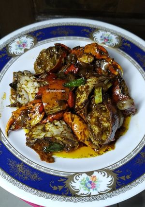Foto resep Kepiting saus hitam
