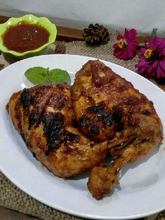 Foto resep Ayam Bakar Bumbu Rujak