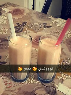 صورة لوصفة كوكتيل شمام وموز