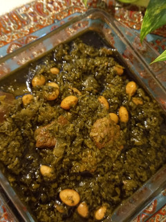 عکسی از دستور قرمه سبزی با لوبیا چیتی