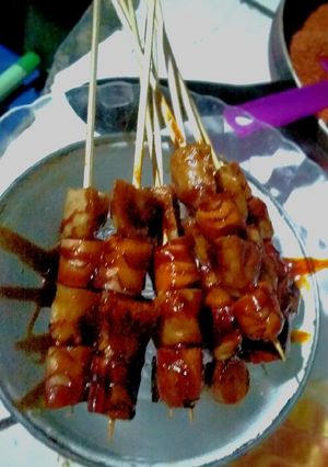 Foto resep Sate sosis bakso simpel
