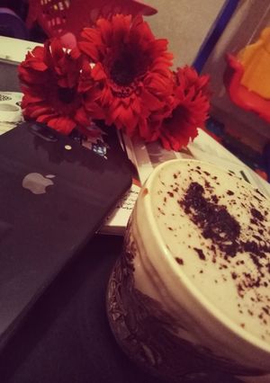 صورة لوصفة كابتشينو بالقهوة التركية