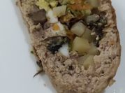 Una foto de rollos de carne molida