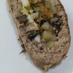 Rollo de carne con verduras-レシピのメイン写真