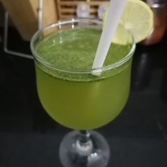 A picture of Mint lemonade | Mint Munch | Mint lime | Mint Margarita💚.