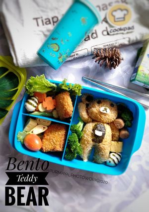 Foto resep Bento Teddy Bear