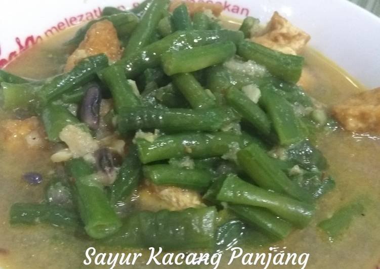 Sayur Kacang Panjang