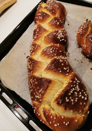 Une photo de Brioche filante au sucre perle