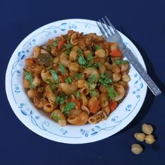 A picture of Chickpea pasta.