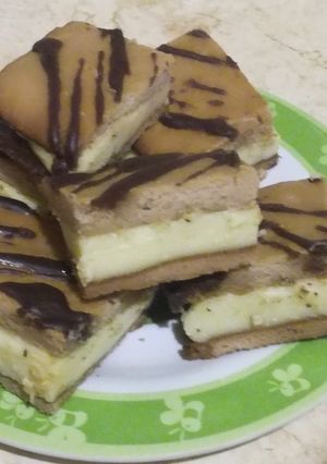 Mézes krémes Nita módra recept fotója
