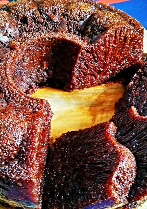 Foto resep Bolu Karamel | Bolu Sarang Semut