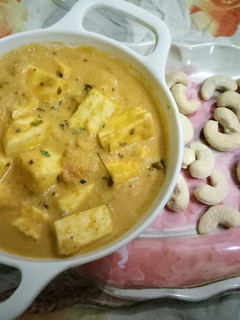 पनीर बटर मसाला (Paneer Butter Masala recipe in Hindi) रेसिपी मुख्य फोटो
