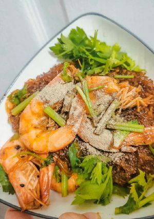 รูปของ กุ้งอบวุ้นเส้น