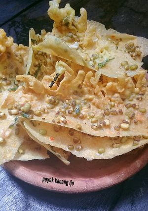 Foto resep Keripik peyek kacang hijau