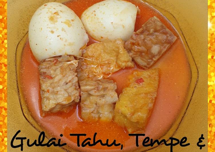 Resep Gulai Tahu, Tempe, Telur Anti Gagal