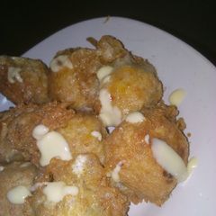 A picture of Yam balls.