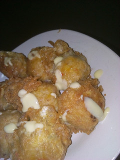 A picture of Yam balls.