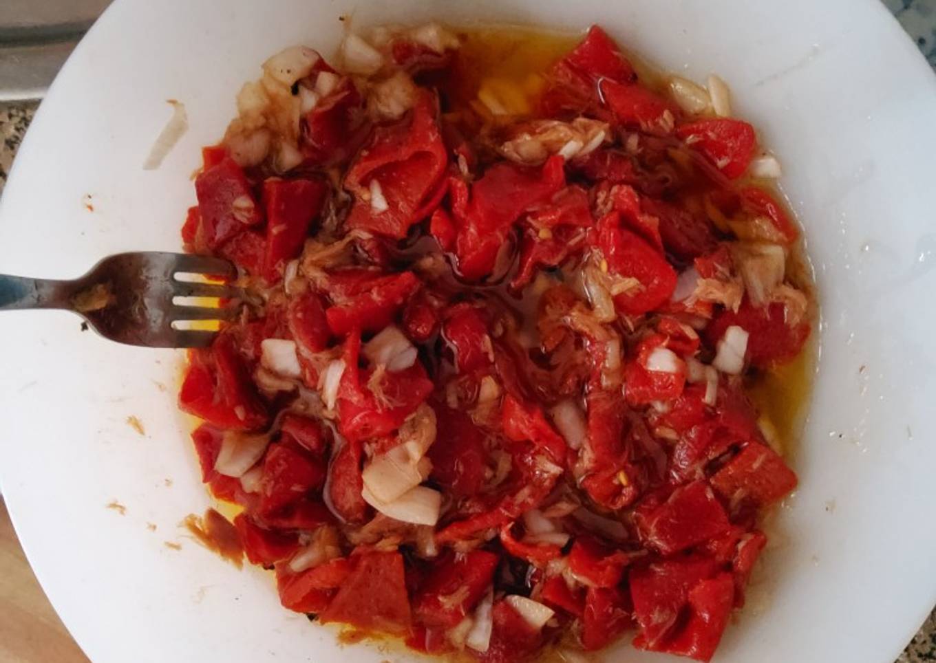 Ensalada de pimientos