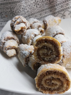 Csavart-diós kifli, gluténmentesen recept fotója