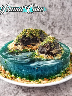 Foto resep Island cake (tanpa loyang bongkar pasang)