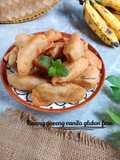Pisang goreng vanila gluten free