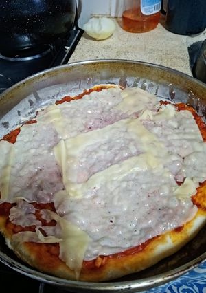 Una foto de Pizzas con Amor