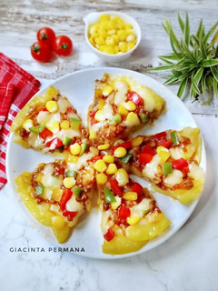 Foto resep Pizza kentang saus bolognese