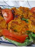 Tortitas de harina de garbanzos
