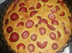 Epres-joghurtos pite recept fotója