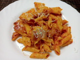 Macarrones con bacon