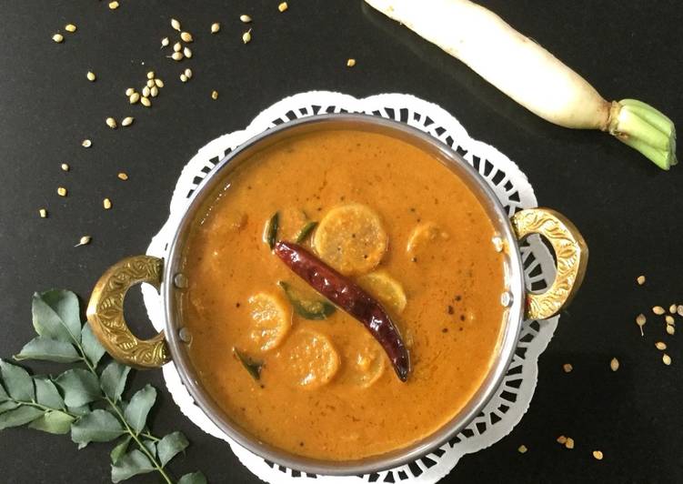 Simple Tips To Mooli Huli / Sambar