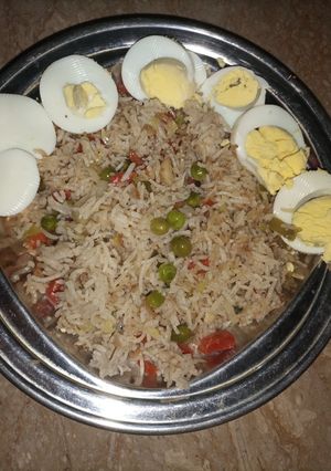 A picture of Sabzi Pulao.